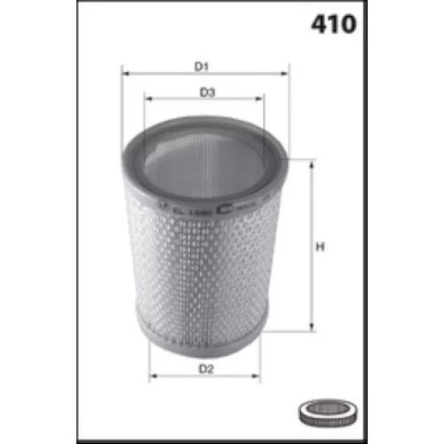 Vzduchový filter MISFAT R800A - obr. 1