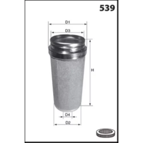 Vzduchový filter MISFAT R1270