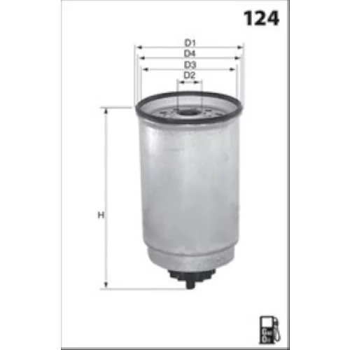 Palivový filter MISFAT M371 - obr. 1