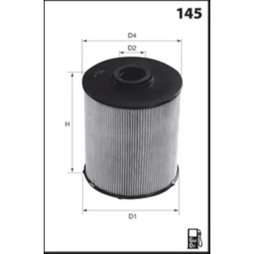 Palivový filter MISFAT F140 - obr. 1