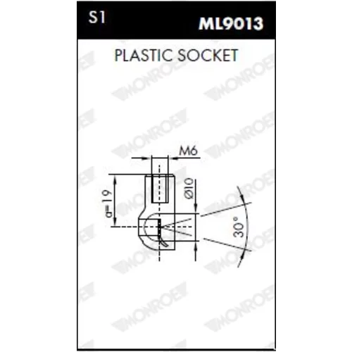 Plynová vzpera pre zadné sklo MONROE ML6329 - obr. 7