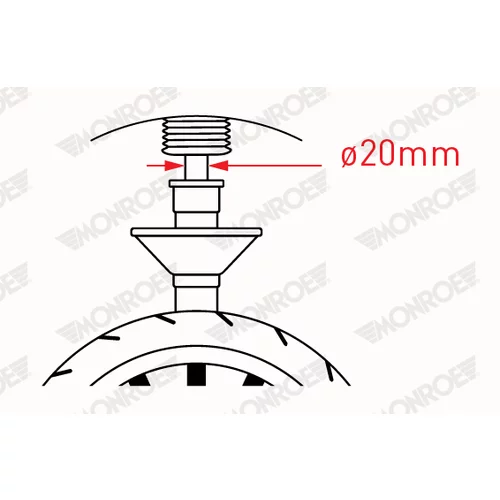 Tlmič pérovania MONROE R7612 - obr. 7