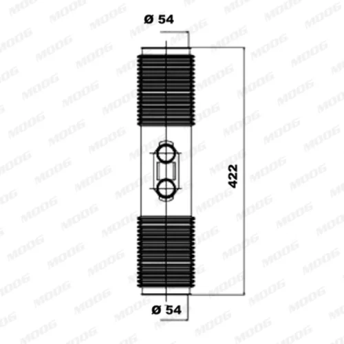 Manžeta riadenia - opravná sada MOOG K150057