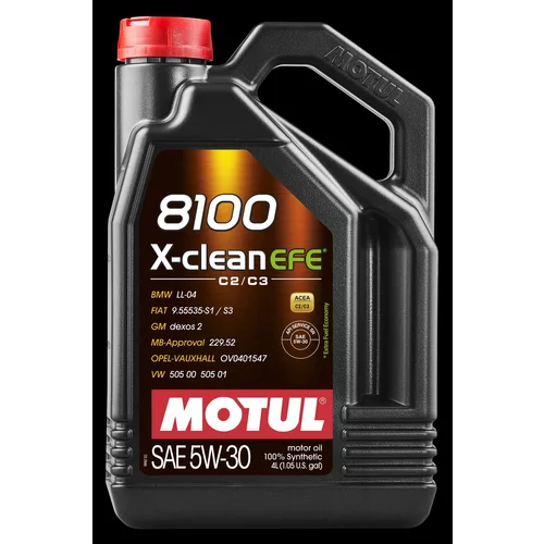 Motorový olej Motul 8100 X-CLEAN EFE 5W-30 4L