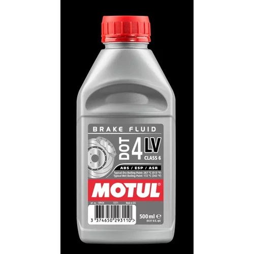 Brzdová kvapalina DOT4 LV 500ml /MOTUL/ - obr. 1