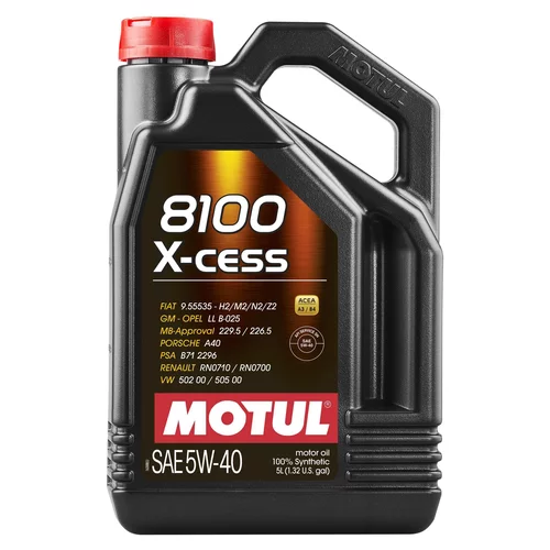 Motorový olej Motul 8100 X-CESS 5W-40 5L