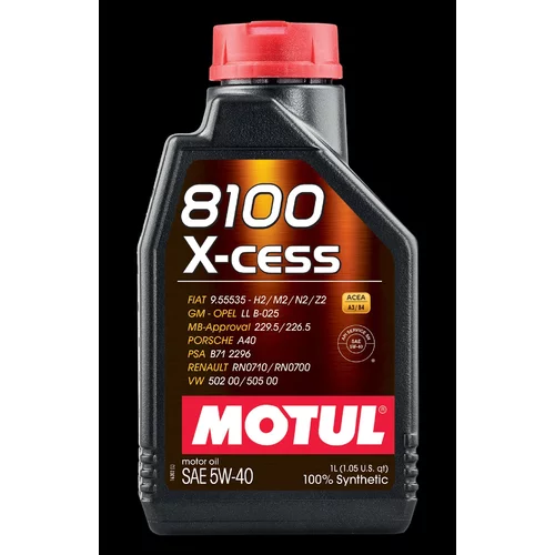 Motorový olej MOTUL Motul 8100 X-Cess 5W-40 1L