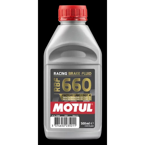 Brzdová kvapalina MOTUL RBF 660 DOT4 500ml