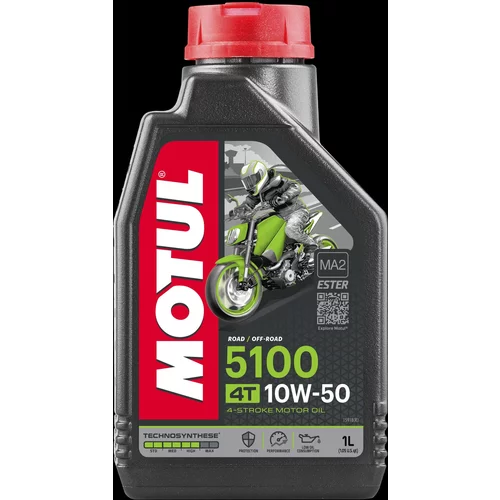 Motorový olej Motul 5100 4T 10W-50 1L - obr. 1