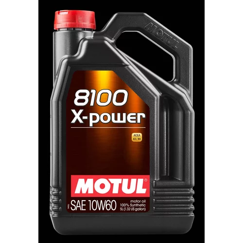 Motorový olej MOTUL 8100 X-POWER 10W-60 5L 106144