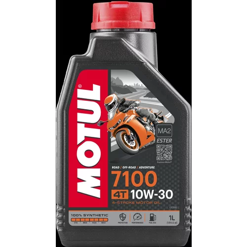 Motorový olej MOTUL 7100 4T 10W-30 Synthetic 1L