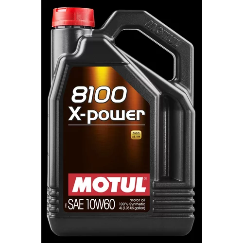 Motorový olej MOTUL 8100 X-power 10W-60 4L