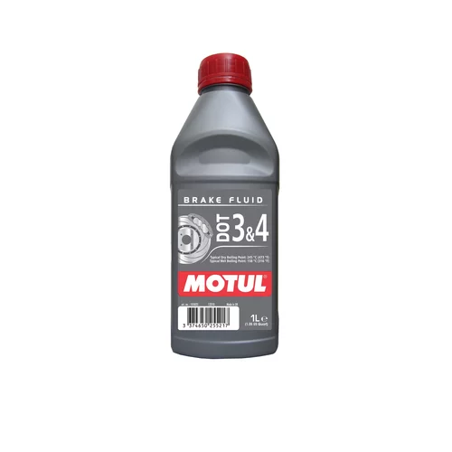 Brzdová kvapalina MOTUL Brake Fluid DOT3 & DOT4 1L