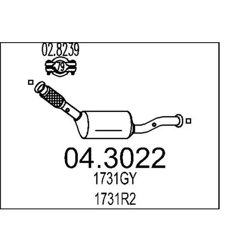 Katalyzátor MTS 04.3022