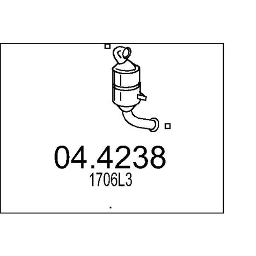 Katalyzátor MTS 04.4238