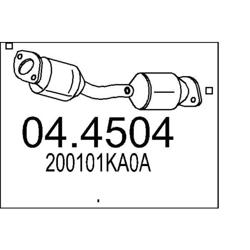 Katalyzátor MTS 04.4504