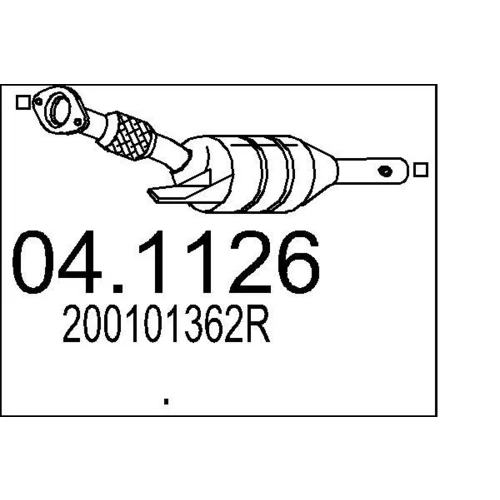 Katalyzátor MTS 04.1126