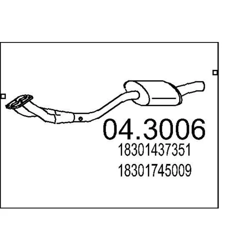 Katalyzátor MTS 04.3006