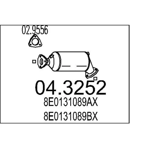 Katalyzátor MTS 04.3252