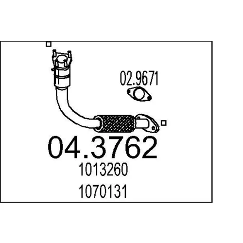 Katalyzátor MTS 04.3762