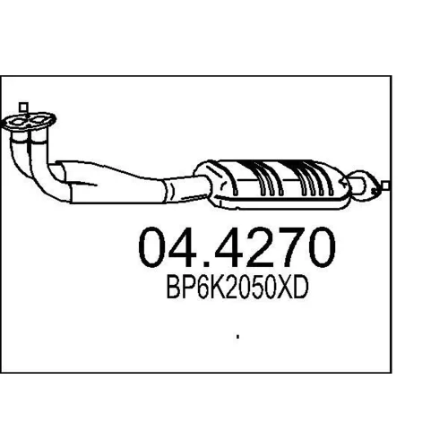 Katalyzátor MTS 04.4270