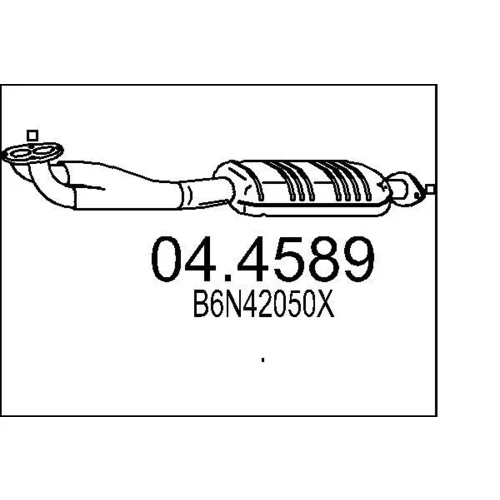 Katalyzátor MTS 04.4589