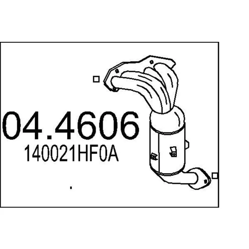Katalyzátor MTS 04.4606