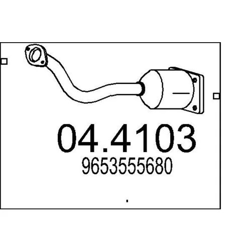 Katalyzátor MTS 04.4103