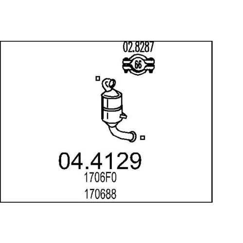 Katalyzátor MTS 04.4129