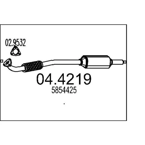 Katalyzátor MTS 04.4219