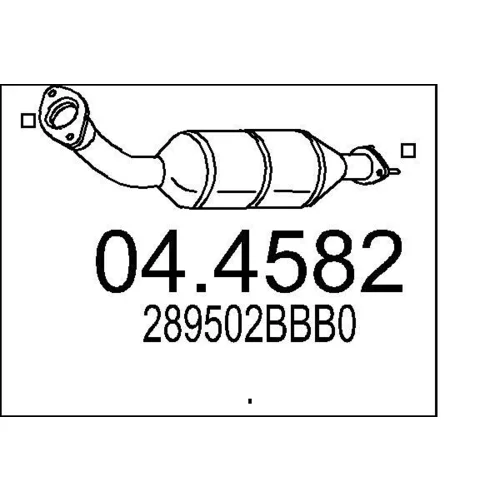 Katalyzátor MTS 04.4582