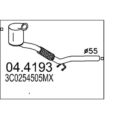Katalyzátor MTS 04.4193