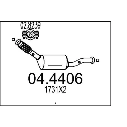 Katalyzátor MTS 04.4406