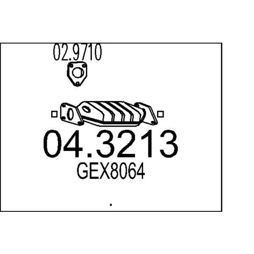 Katalyzátor MTS 04.3213