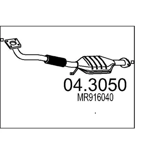 Katalyzátor MTS 04.3050