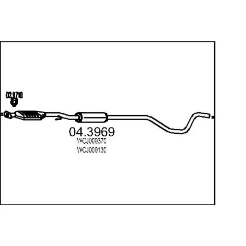 Katalyzátor MTS 04.3969