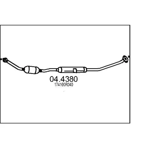 Katalyzátor MTS 04.4380