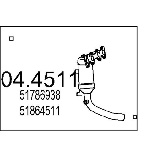 Katalyzátor MTS 04.4511