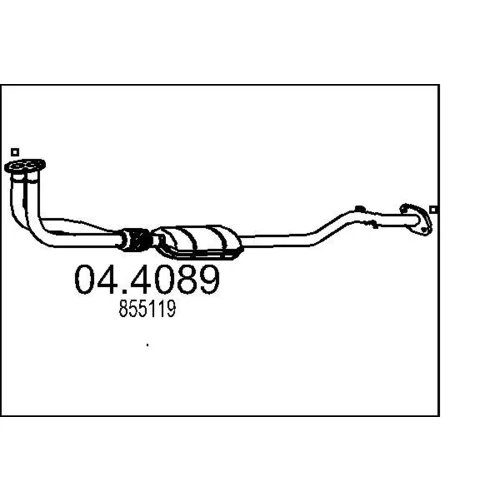 Katalyzátor MTS 04.4089