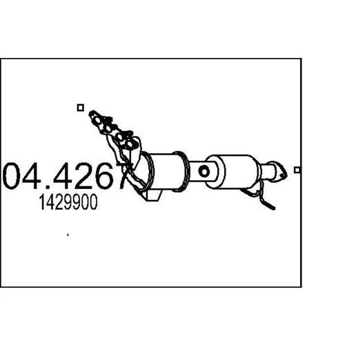 Katalyzátor MTS 04.4267