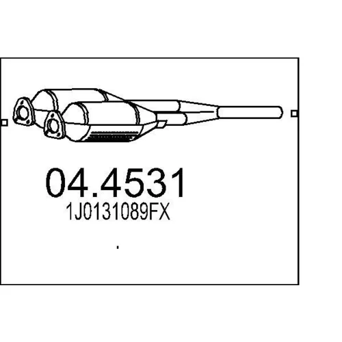 Katalyzátor MTS 04.4531