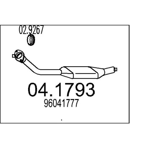 Katalyzátor MTS 04.1793