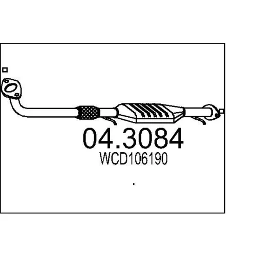 Katalyzátor MTS 04.3084