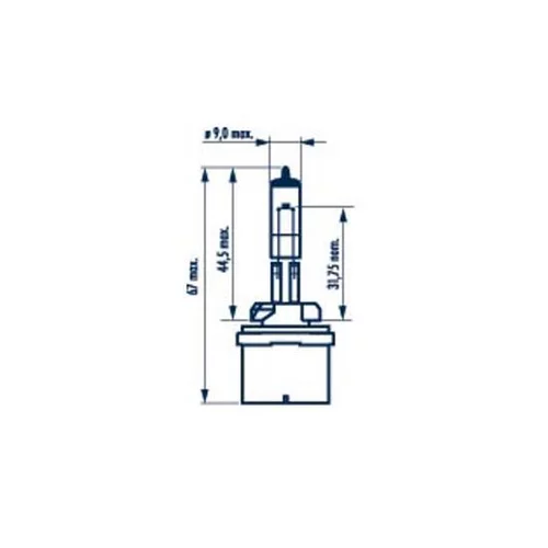 Žiarovka pre hmlové svetlo NARVA 480413000 - obr. 1