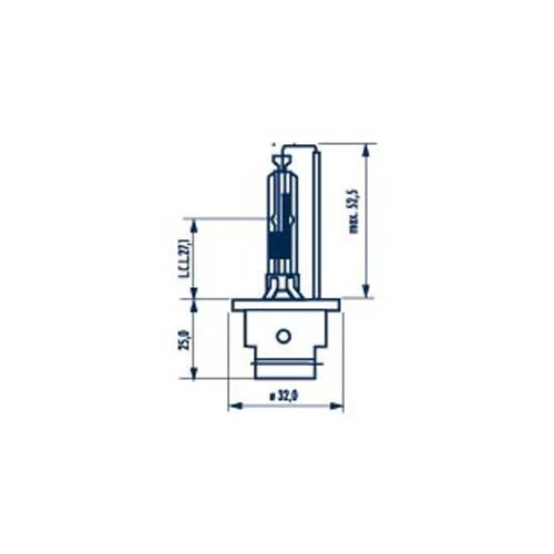 Xenónová výbojka D2R 85V 35W P32d-3 NARVA 840063000