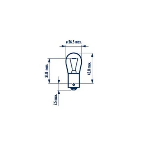 Žiarovka pre smerové svetlo NARVA 176443000 - obr. 1