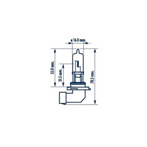 Žiarovka pre diaľkový svetlomet 486163000 /NARVA/ - obr. 1