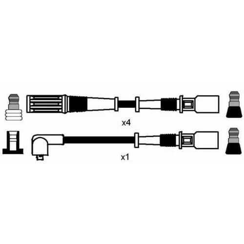 Sada zapaľovacích káblov NGK 8523 - obr. 1