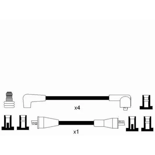 Sada zapaľovacích káblov NGK 6981 - obr. 1