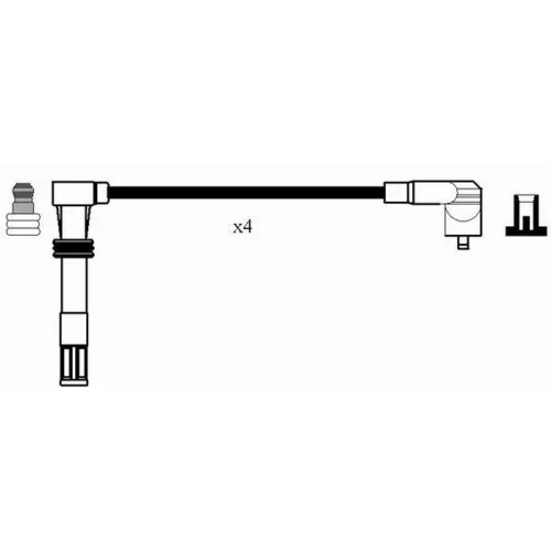 Sada zapaľovacích káblov NGK 0501 - obr. 1